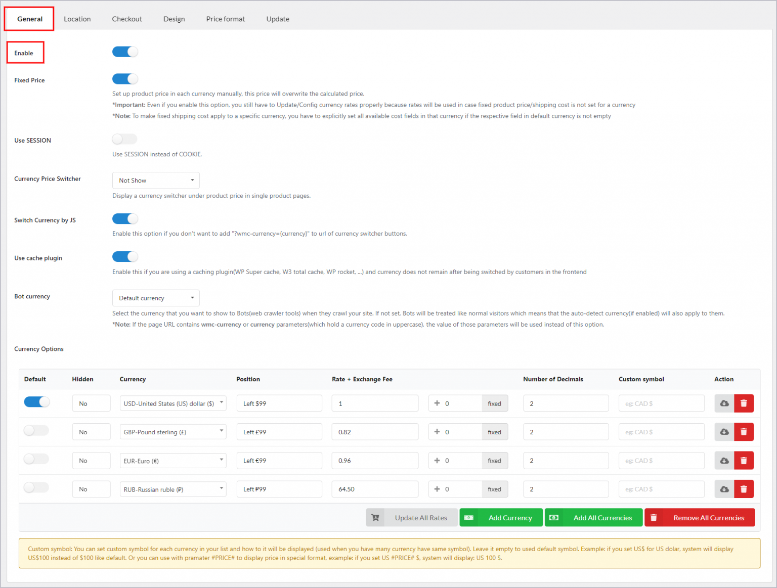 WooCommerce Multi Currency – VillaTheme Documentation