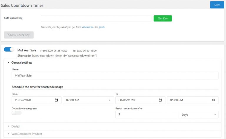 Sales Countdown Timer – VillaTheme Documentation