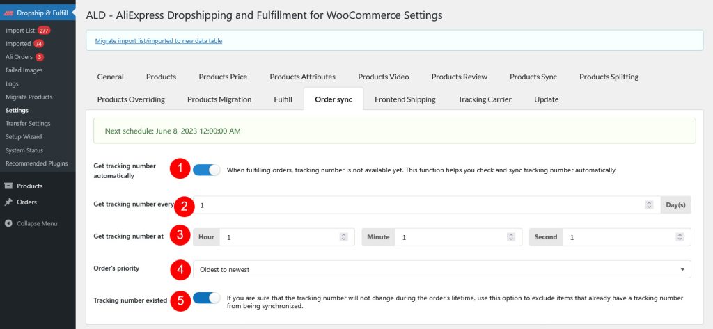Settings – Order sync – VillaTheme Documentation